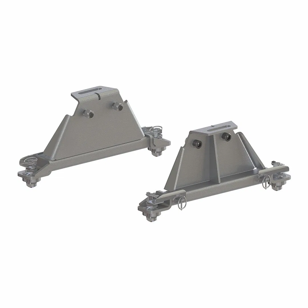 33118 – HUSKY TOWING Fifth Wheel Trailer Hitch Head Support, Replacement OEM Upright Legs Set Of 2